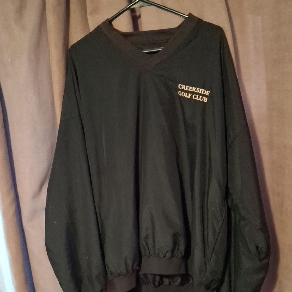 Black Creekside Golf Club Pullover